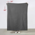 thumbnail image 2 of Sunbeam Royal Luxe Dove Grey Heated Personal Throw Blanket Adjustable, 2 of 9
