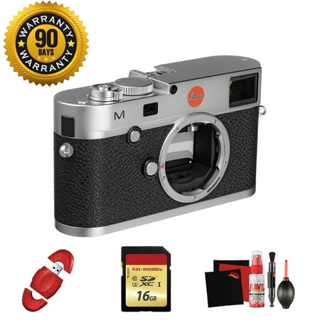 Leica  M (Typ 240) Digital Rangefinder Camera (Silver), Cleaning Kit