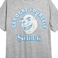 thumbnail image 6 of Shrek Get Ogre Yourself Women's Heather Gray Short Sleeve Sleep Shirt-L, 6 of 7