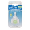 thumbnail image 2 of Dr. Brown's Standard Silicone Nipple Y Cut, 9 months +, 2-Pack, 2 of 2