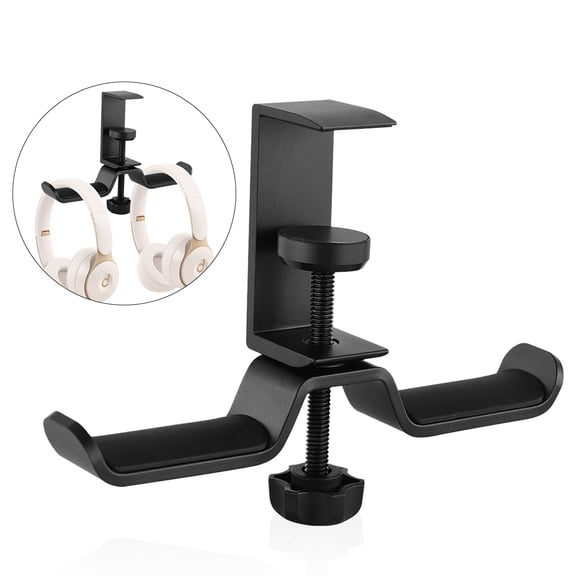 Foldable Headphone Stand Hanger Holder, Universal Fit for Gaming PC Accessories Organize and Save Space
