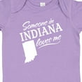 thumbnail image 4 of Inktastic Someone in Indiana Loves Me Boys or Girls Baby Bodysuit, 4 of 5