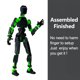 thumbnail image 5 of Figura Acción Dummy Figuras Multiarticuladas 13 Con Múltiples Accesorios, 5 of 9
