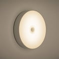 thumbnail image 2 of Bewildely LED inalámbrico pequeño Sensor de luces nocturnas Lodestone carga USB mesita de noche decoración del hogar lámpara para cocina Iluminación y accesorios Interruptor/luz cálida, 2 of 6