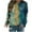 Green, variant on WXLWZYWL Trendy Sweatshirts For Women 2023 Women Classic And Winter Floral Print Crewneck Long Sleeve Loose Sweatshirt Tops