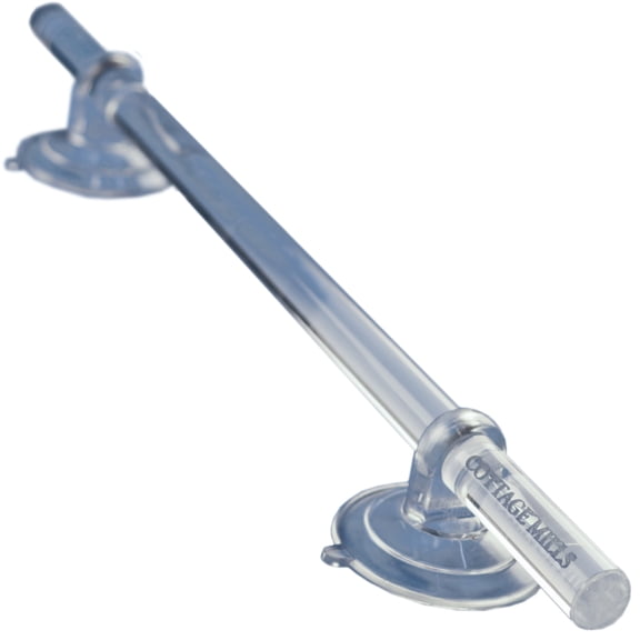 FingerGuard - Protect Your Fingers While Using Rotary Cutters - Handle Makes Moving Rulers Easy - 12 Inch