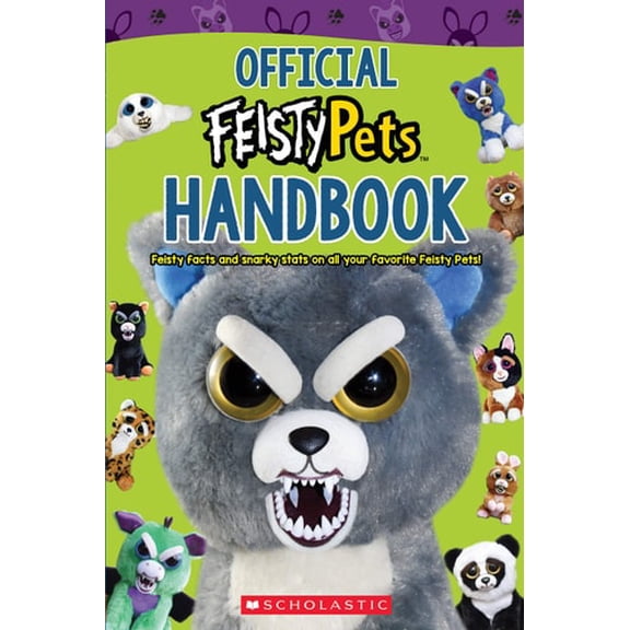 Pre-Owned Official Handbook (Feisty Pets), 9781338358605, 133835860X, Paperback,
