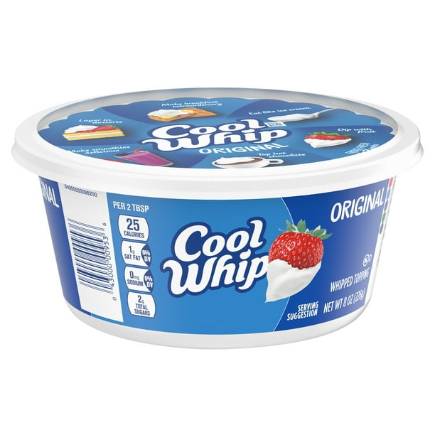 Cool Whip Original Whipped Topping, 8 oz Tub