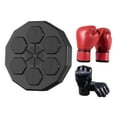 thumbnail image 4 of Máquina de Boxeo Zulema con Música Ligera RGB y 2 Pares de Guantes Garra de Tigre Negro, 4 of 8