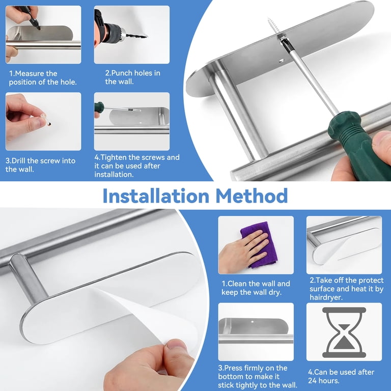 Stainless Steel Wall Mounted Paper Towel Holder photo 6