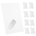 thumbnail image 4 of UPGRATOR 10Pcs Craft Photo Frame White Rectangular Kraft for Home Decor Item on Desk, 4 of 8