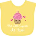 thumbnail image 3 of Inktastic 2nd Birthday Cupcake Girls Cute Girls Baby Bib, 3 of 4