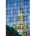 thumbnail image 2 of Zuckerman, Jim 23x32 Black Ornate Wood Framed with Double Matting Museum Art Print Titled - Poland, Warsaw Building reflects in new building, 2 of 4