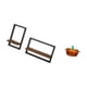 thumbnail image 5 of Estantes de pared para almacenamiento,Estantes flotantes de madera Estantes de pared de madera,Plato de dulces,Dulcero de cristal con tapa,tarro de caramelos decorativo,para mesa de, 5 of 8