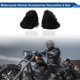 thumbnail image 2 of Accesorios para Casco de Motocicleta Decoración Orejas de Conejo Verticales para Cascos de Motocicleta Bicicleta Esquí Negro Rojo Pegatina 2 Juegos, 2 of 6