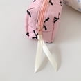 thumbnail image 7 of Bow Pencil Case, Blue Bow, Cute Pencil Pouch Soft Storage Bag, Aesthetic Pattern Gift Makeup Pouch Cosmetic Bag for Women Adults Black, 7 of 7