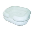 thumbnail image 1 of Lavabo inflable para el cabello, manguera de drenaje para personas mayores y discapacitadas, ayuda para el baño, blanco, 1 of 5