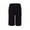 Black, variant on Bienzoe Boy's School Uniforms Flat Front Bermuda Shorts Black 14