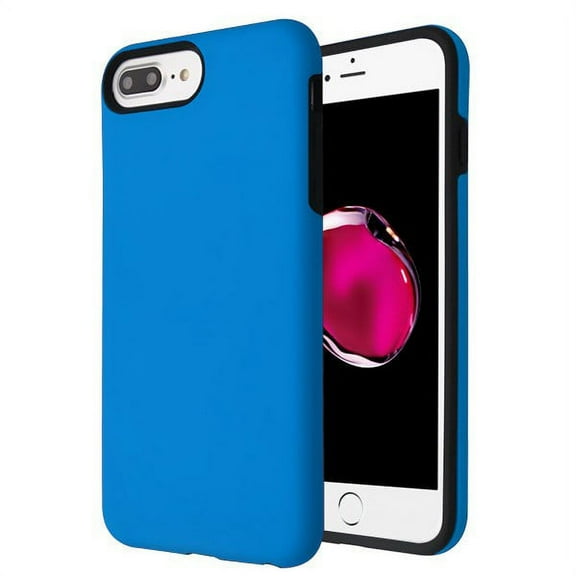 Apple iPhone 8 Plus iPhone 7 Plus iPhone 6/6S Plus Phone Case Slim Hybrid Shockproof Impact Rubber Protective Hard PC Bumper & Soft TPU Back Cover BLUE Case for Apple iPhone 7 Plus /8 Plus/6 6S Plus
