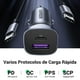 thumbnail image 5 of Cargador de Auto Dual 30W Ugreen 40858 USB-C + USB-A de Carga Rápida, 5 of 6