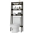 thumbnail image 2 of UTEX 3-Shelf Bathroom Organizer Over The Toilet, Bathroom Space saver, Bathroom Shelf, Espresso, 2 of 6