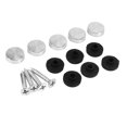 thumbnail image 2 of 8 piezas de 14 mm Clavos de acero inoxidable con tapa de rosca para espejo decorativo de 20 mm de diámetro, 2 of 5
