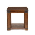 thumbnail image 3 of Table d'Appoint Carrée Arusha en Cerisier Moyen, 3 of 4