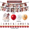 thumbnail image 2 of 32 Pcs Theme Birthday Party Decorations,With 13 Cupcake Toppers,18 Balloons,1 Happy Birthday Banner Garland for Party Decorations, 2 of 4