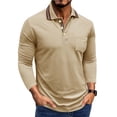 thumbnail image 1 of pstuiky camisa de manga larga para hombre, Cárdigan informal de manga larga con botones y bolsillo para hombre Tops casuales para hombres xxl, 1 of 7