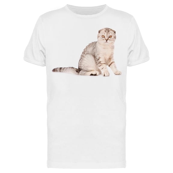 Quiet Cat With Long Tail Tee Men's -Image by Shutterstock Men's T-shirt