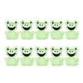 thumbnail image 6 of 10 Piece Miniature Frogs Garden Sculpture Resin Clear Cartoon Statue Ornaments For Home Office Garden Decorations, 6 of 8