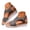 Grey, variant on Dakaela Wedge Sandals for Women Comfortable Platform Slingback Slip on Espadrille Open Toe Ankle Strap Summer Beach Walking Shoes Size 6-10