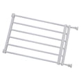 thumbnail image 3 of Valla para cachorros, puerta de seguridad, divisor de habitación, puerta expandible, valla retráctil para mascotas 56to100cmx36cm blanco, 3 of 7