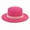 Pink, variant on CONYUMN Fedora Hats for Men Adults Unisex Retro Western Cowboy Riding Hat Leather Belt Pearl Wide Cap Straw Hat Men 's Fedoras Cowboys Hat (Hot Pink,One Size)