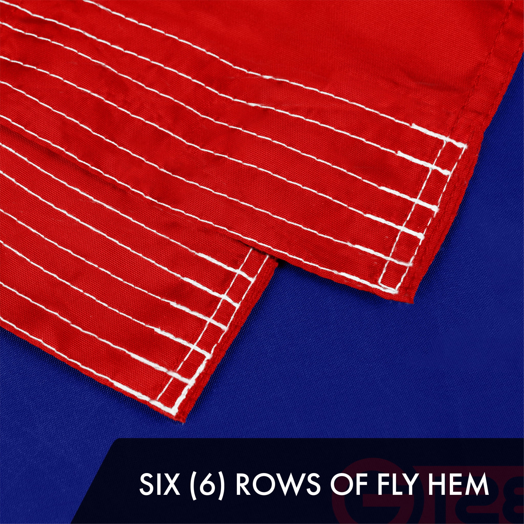 G128 2 Pack: Texas TX State Flag | 8x12 Ft | ToughWeave Series Embroidered 300D Polyester | Embroidered Design, Indoor/Outdoor, Brass Grommets