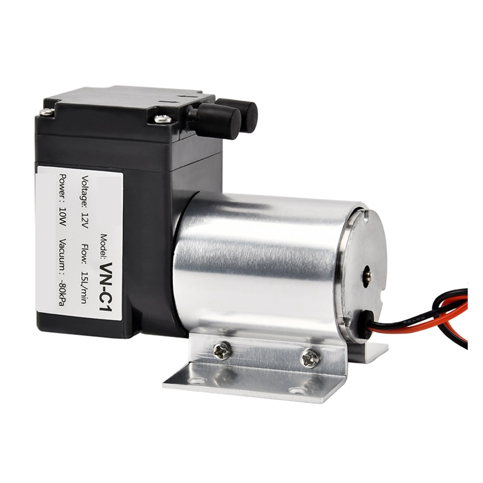 DC 12V/24V Mini Small Negative Piston Vacuum Pump, Pressure Suction Diaphragm Portable Vacuum Pump VN-C1