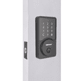 thumbnail image 3 of Defiant Square Matte Black Smart Electronic Wi-Fi Deadbolt Works with Google Home & Amazon Alexa Powered by Hubspace, 3 of 3