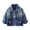 Blue, variant on Little Boys Girls Clothes Long Sleeve Denim Jacket Lapel Collar Front Button Vintage Washed Distressed Fall Coats with Pockets