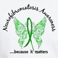 thumbnail image 3 of CafePress - Neurofibromatosis Butterfly 6.1 White T Shirt - Men's White Classic Cotton T-Shirts, 3 of 4