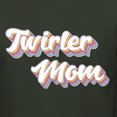 thumbnail image 5 of Wild Bobby Twirler Mom Girl Sports Unisex Crewneck Graphic Sweatshirt, Forest Green, Large, 5 of 5