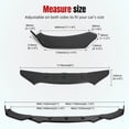 thumbnail image 3 of For Chevy Silverado 1500 Glossy Black Front Bumper Lip Spoiler Splitter Body Kit, 3 of 14