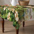 thumbnail image 4 of Spring Daisy Birds Table Cloth Waterproof Tablecloths, Vintage Farmhouse Garden Flowers Tablecloth Dining Table Cover for Kitchen Party Tabletop Outdoor, Square Tablecloth 60x60 Inch, 4 of 9