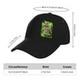 thumbnail image 5 of XMXT Baseball Cap, Colorful Game Controller Sun Hats for Men, One Size Black, 5 of 9
