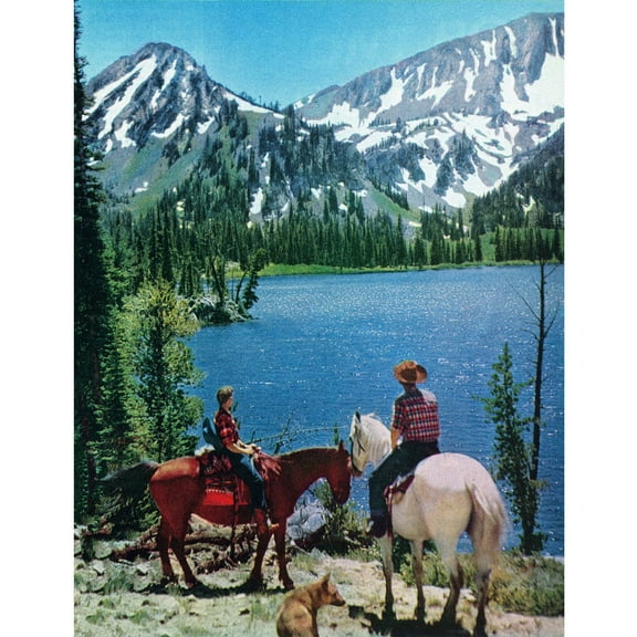 Marmont Hill "Wallows Mountains" Painting Print on Wrapped Canvas