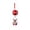 B, variant on Christmas Hot Air Balloon Glass Ornament Warm Glow Hanging Tree Pendant Decor Design B