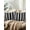 Black, White, Charcoal, variant on Outdoor Pillows Waterproof, Farmhouse Black Striped Throw Pillows with Inserts Included, Modern Stripes Art Indoor Outdoor Decorative Lumbar Pillow for Bed/Couch/Patio 12"x20", 2Pcs