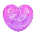 thumbnail image 2 of TOYOUME Heart-Shaped Squeeze Sensory Toys, Soft Slow Rising Glitter Squishy, Purple, 2 of 8