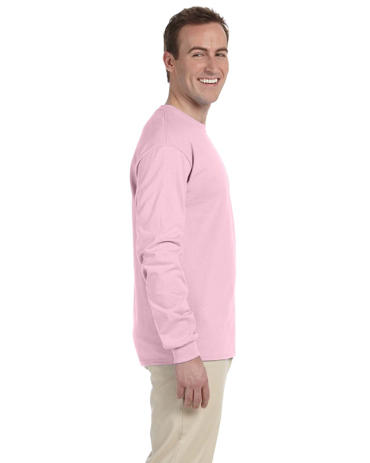 Mens 6.1 oz. Ultra Cotton Long-Sleeve T-Shirt 2 Pack