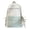 Green, variant on Moontgen Nylon Polka Dot Backpack Purse for Women Travel Daypack Bag with Pendant Laptop Backpacks Large Capacity for Travel Outdoor Gym Cycling Daily (Black)
