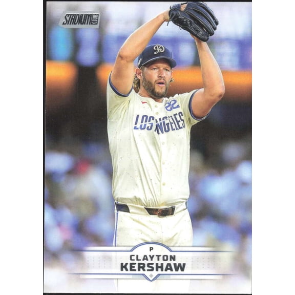 2025 TOPPS STADIUM CLUB #70 CLAYTON KERSHAW LOS ANGELES DODGERS